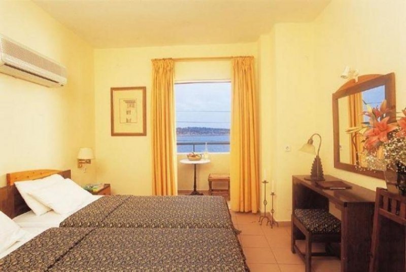 Agios Nikolaos Kreta, Agios Nikolaos: Touristische Apartments direkt am Meer und an der Strandpromenade von Agios Nikolaos Gewerbe kaufen